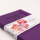 Скетчбук Малевичъ для графики и маркеров Bristol Touch, фиолетовый, 180 г/м, А5 см, 50л
