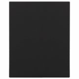 Холст на подрамнике черный BRAUBERG ART CLASSIC, 40х50см, 380 г/м, хлопок, мелкое зерно, 191651