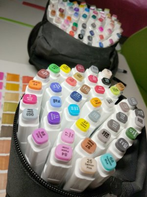 Набор маркеров спиртовых TouchFive Fasion 40 цветов