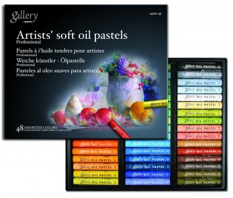 Набор пастели Mungyo Gallery Soft Oil, масляная профессиональная 48 цветов