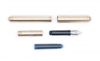 Ручка перьевая Kaweco Liliput EF латунный корпус