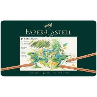 Пастельные карандаши Faber-Castell "Pitt Pastel" 36 цветов, 285963