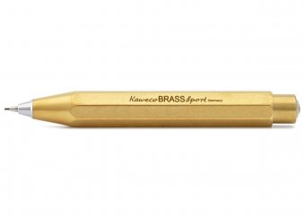 Карандаш механический Kaweco BRASS Sport 0.7мм коричневый