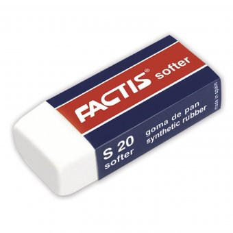 Ластик FACTIS Softer S 20 56х24х14 мм синтетический каучук CMFS20