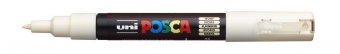 Маркер POSCA PC-1M, слоновая кость, 0.7 мм, пулевидный наконечник