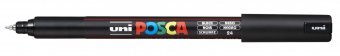 Маркер POSCA PC-1MR, чёрный, 0.7 мм, игольчатый наконечник