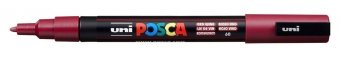 Маркер POSCA PC-3M, красное вино, 0.9 - 1.3 мм, пулевидный наконечник