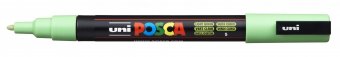 Маркер POSCA PC-3M, салатовый, 0.9 - 1.3 мм, пулевидный наконечник