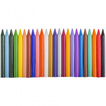Карандаши восковые Луч "Классика", 24 цвета