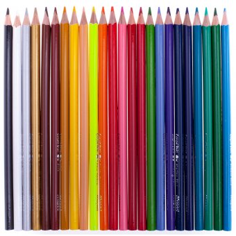 Карандаши цветные Maped "Color Peps" 24 цвета трехгранные