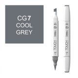 Маркер Touch Twin Brush CG7 холодный серый