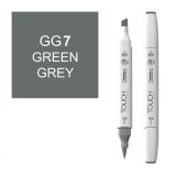 Маркер Touch Twin Brush GG7 серо-зеленый