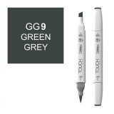 Маркер Touch Twin Brush GG9 серо-зеленый