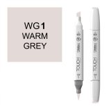 Маркер Touch Twin Brush WG1 теплый серый