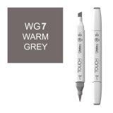 Маркер Touch Twin Brush WG7 теплый серый