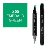 Маркер Touch Twin 055 светлый изумрудный зеленый G55