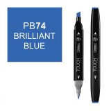 Маркер Touch Twin 074 синий бриллиант PB74
