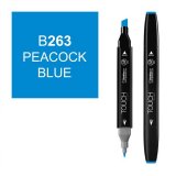Маркер Touch Twin 263 синий павлин B263