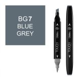 Маркер Touch Twin BG7 серо-синий