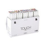 Набор маркеров Touch Twin Brush 60 цветов (A)
