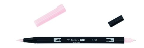 Маркер-кисть Tombow ABT Dual Brush Pen 800 бледно розовый