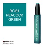 Чернила Touch Twin Markers Refill Ink 061 зеленый павлин BG61