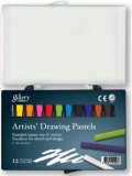 Пастель сухая Mungyo Drawing для рисования 12 цветов в пластиковой коробке