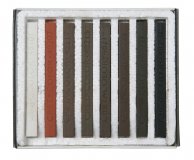 Набор сухой пастели CretacoloR коричневых оттенков, 8 цветов, размер пастели 7х7х72 мм, картонная коробка