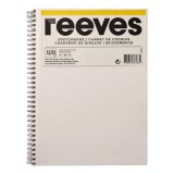 Блокнот Reeves Sketchbook, 80 листов А4, 120 г/м.кв, спираль