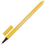 Ручка капиллярная BRAUBERG "Aero" желтая, 0,4 мм, 142248