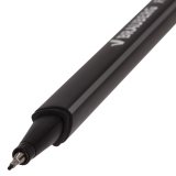 Ручка капиллярная BRAUBERG "Aero" черная, 0,4 мм, 142252