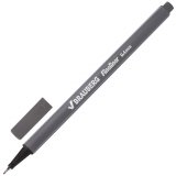 Ручка капиллярная BRAUBERG "Aero" серая, 0,4 мм, 142258