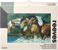 Набор "Рисуем по номерам" рисунок-лошади, акриловые краски, Reeves