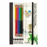 Альбом для раскрашивания "путешественник" (20 листов, 6 двухсторонних карандашей 12 цветов), Reeves