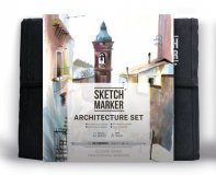 Набор маркеров на спиртовой основе Sketchmarker Architecture Set 36шт архитектура, сумка органайзер