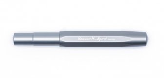 Ручка перьевая Kaweco AL Sport EF серебристый алюминиевый корпус