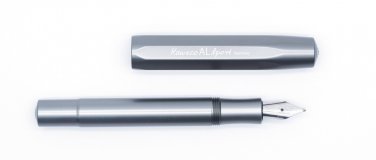Ручка перьевая Kaweco AL Sport EF серебристый алюминиевый корпус