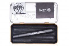 Ручка перьевая Kaweco AL Sport F черный алюминиевый корпус