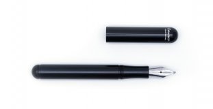Ручка перьевая Kaweco Liliput EF черный алюминиевый корпус