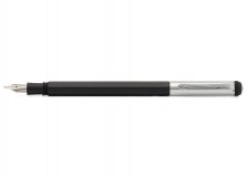 Ручка перьевая Kaweco Elegance EF черный алюминиевый корпус