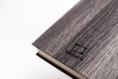 Скетчбук Малевичъ для графики GrafArt, Dark Wood, 150 г/м, 14,5x19 см, 80л