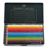 Карандаши акварельные художественные Faber-Castell "Albrecht Durer", 12 цветов, метал. коробка