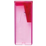 Точилка пластиковая Faber-Castell, 1 отверстие, контейнер, флуоресцентные цвета