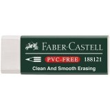 Ластик Faber-Castell "PVC-free", прямоугольный, картонный футляр, 31*23*12мм