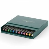 Набор капиллярных ручек Faber-Castell "Pitt Artist Pen Brush" ассорти, 12шт., студийная коробка