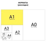 Папка для рисунков и чертежей с ручками "Пленэр-1", А1 (920х660 мм) кожзам и ткань 674/1