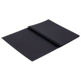 Скетчбук BRAUBERG ART "CLASSIC" черная бумага 148х210 мм, 32 листа 128952