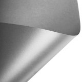 Картон для творчества SADIPAL "Sirio" А2+ (500х650 мм), 1 лист, серебряная фольга 20259