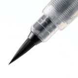 Кисть каллиграфическая PENTEL "Brush Pen", картридж черный XFP5M