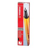 Ручка капиллярная STABILO "Point 88" темно-серая, 0,4 мм, 88/96